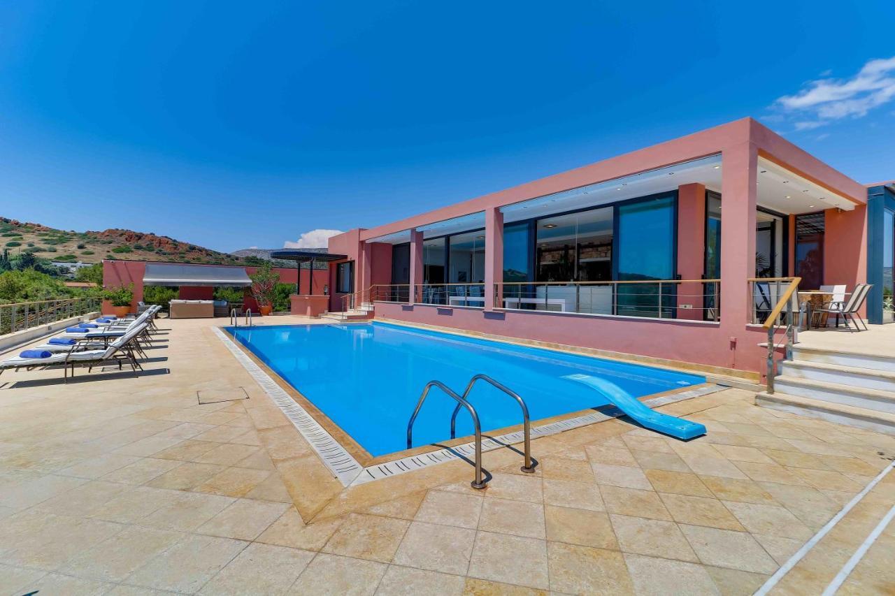 Black Diamond Beachfront Pool Villa Pasithea In Sounio, Athens Sunion Zewnętrze zdjęcie