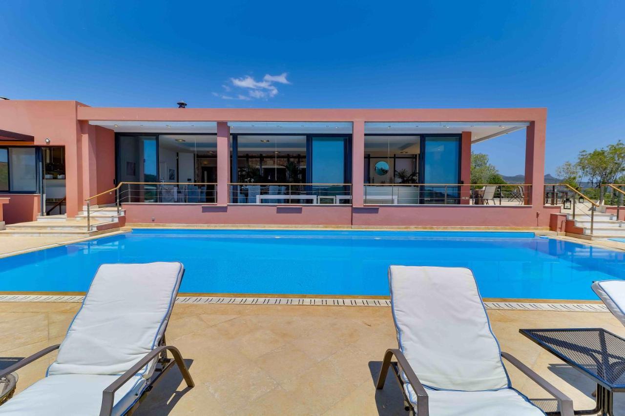 Black Diamond Beachfront Pool Villa Pasithea In Sounio, Athens Sunion Zewnętrze zdjęcie