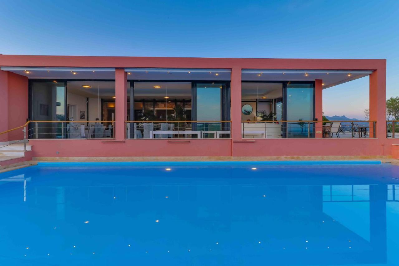 Black Diamond Beachfront Pool Villa Pasithea In Sounio, Athens Sunion Zewnętrze zdjęcie