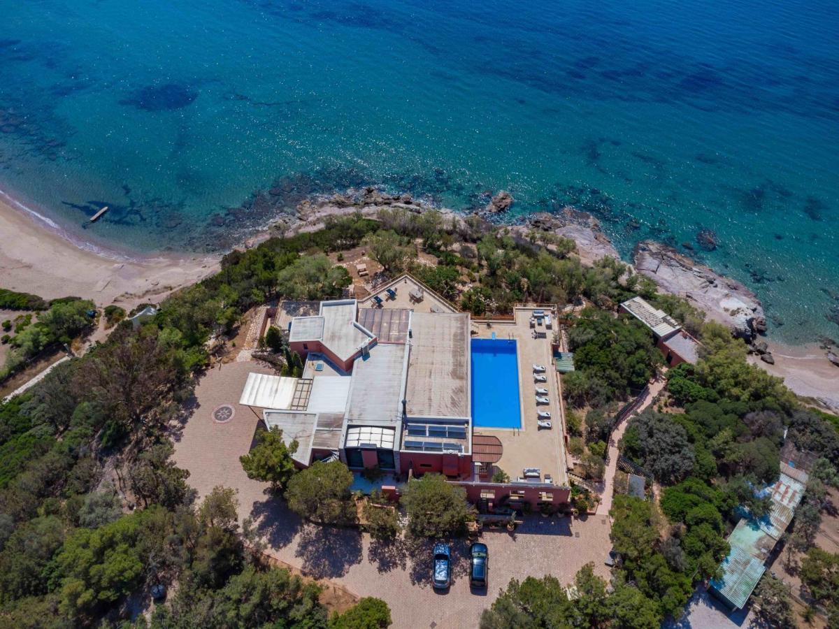 Black Diamond Beachfront Pool Villa Pasithea In Sounio, Athens Sunion Zewnętrze zdjęcie