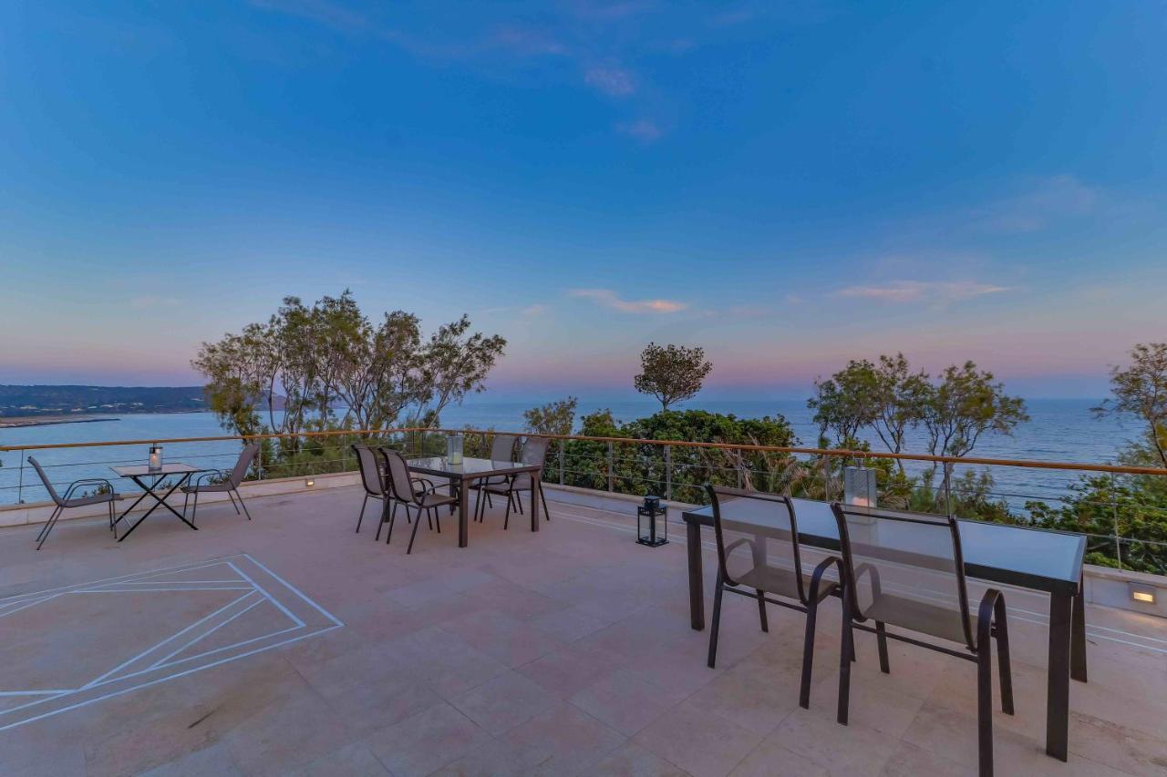 Black Diamond Beachfront Pool Villa Pasithea In Sounio, Athens Sunion Zewnętrze zdjęcie